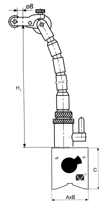 Габаритные размеры МС-29, МС-29S, МС-29S2