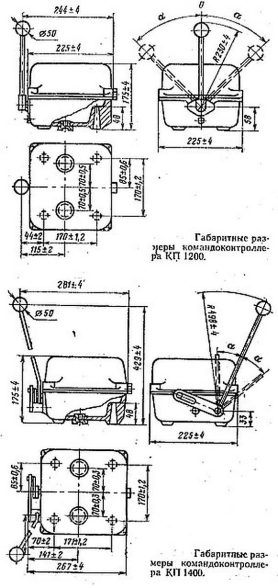 Размеры ККП-1000