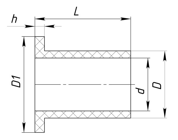 Схема втулки