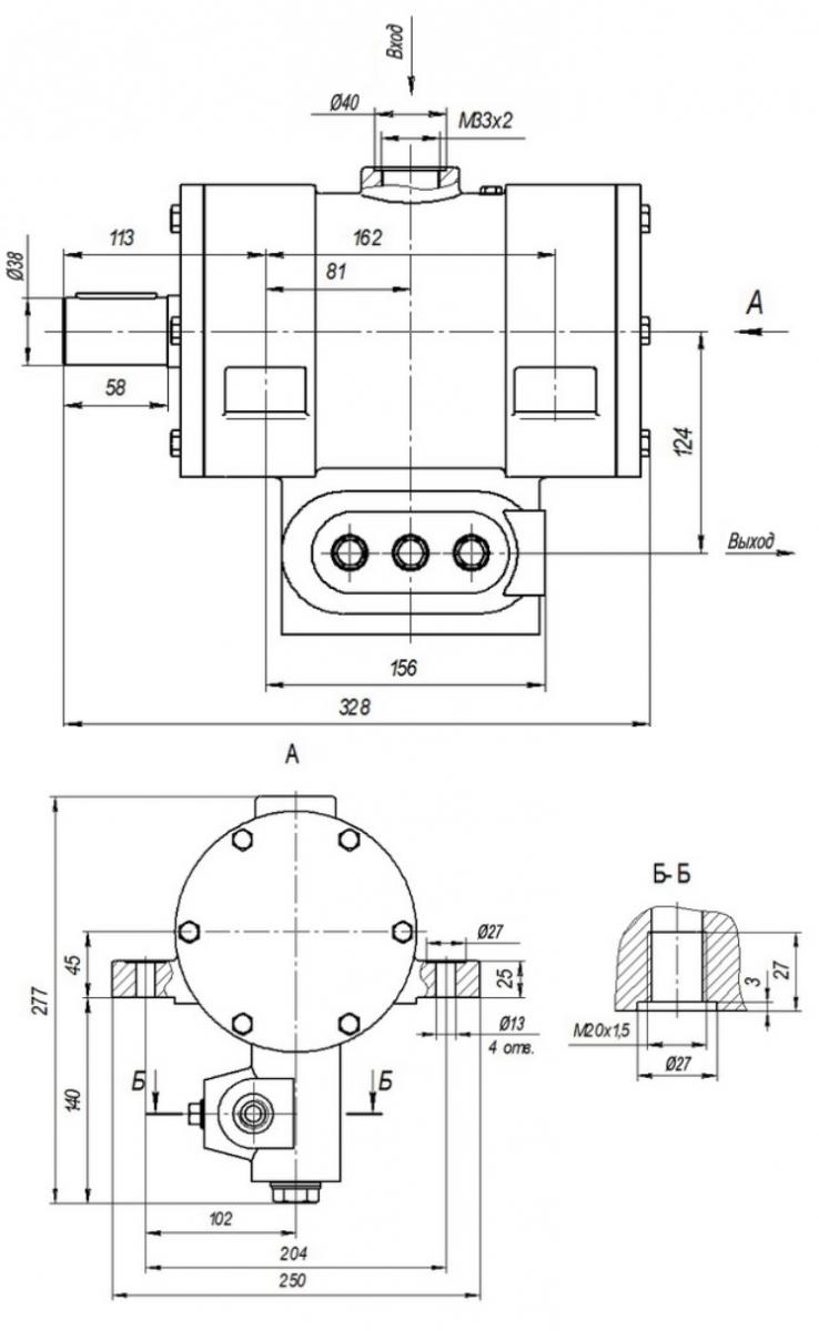 Габариты Н-401ЕР