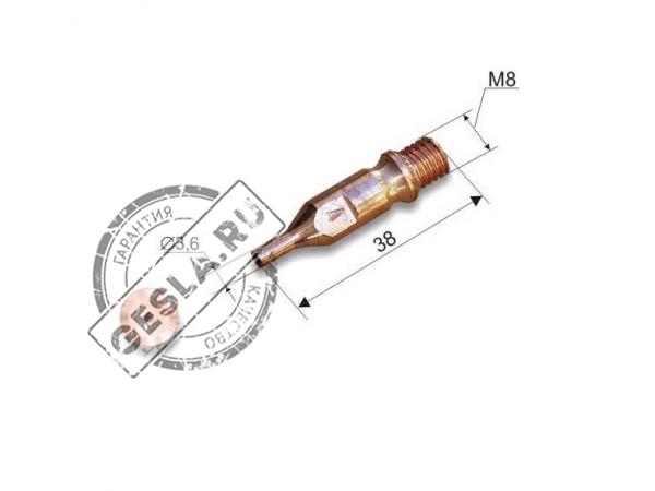 Мундштуки внутренние к резакам Р1 "ДОНМЕТ" 142А/142МАФ фото 1