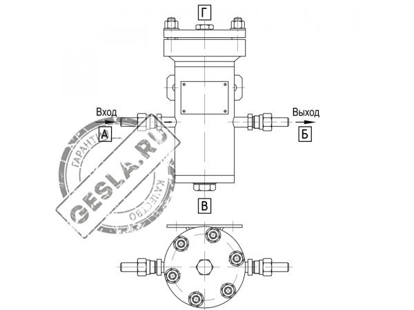 Фильтр одоранта ФГС-10-6,3 GL, ФГС-25-1,6 GR фото 1