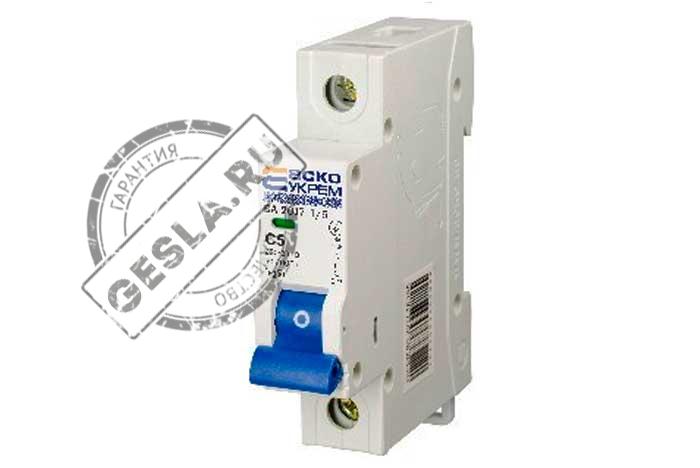 Выключатель УКРЕМ ВА-2017 1р 5А АСКО фото 1