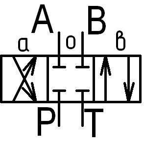 "Схема подключчения гидрораспределителя"