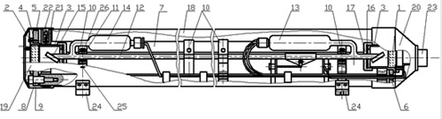 Рис.1. Внешний вид газового лазера ЛГ-75