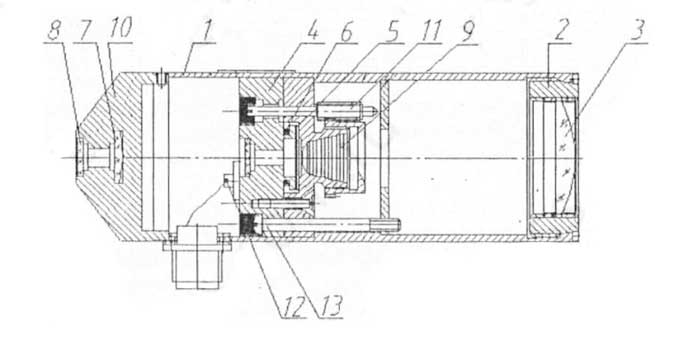 Рис. 1. Внешний вид телескопа Тера-50 РС-25