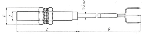Рис.1.Общий вид датчика ДТК-1