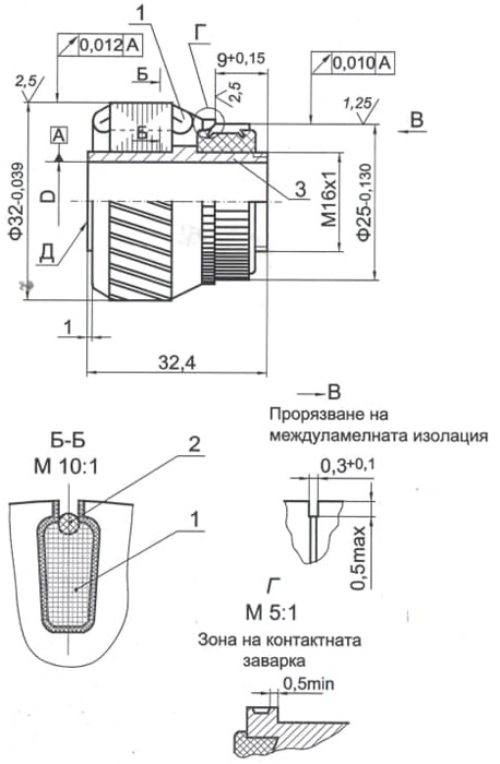 Рис.3. Внешний вид тахогенератора TG-5